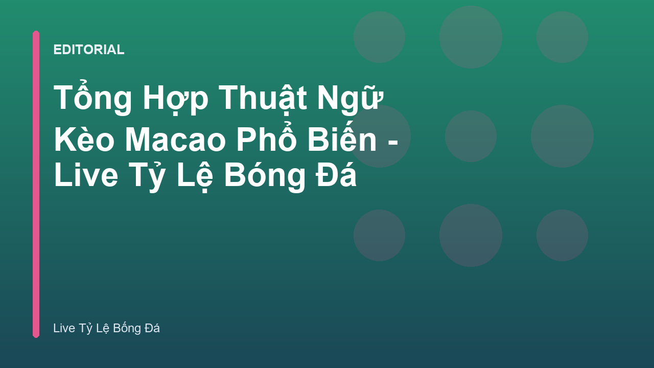 Bảng tỷ lệ kèo Macao trực tuyến trên màn hình máy tính